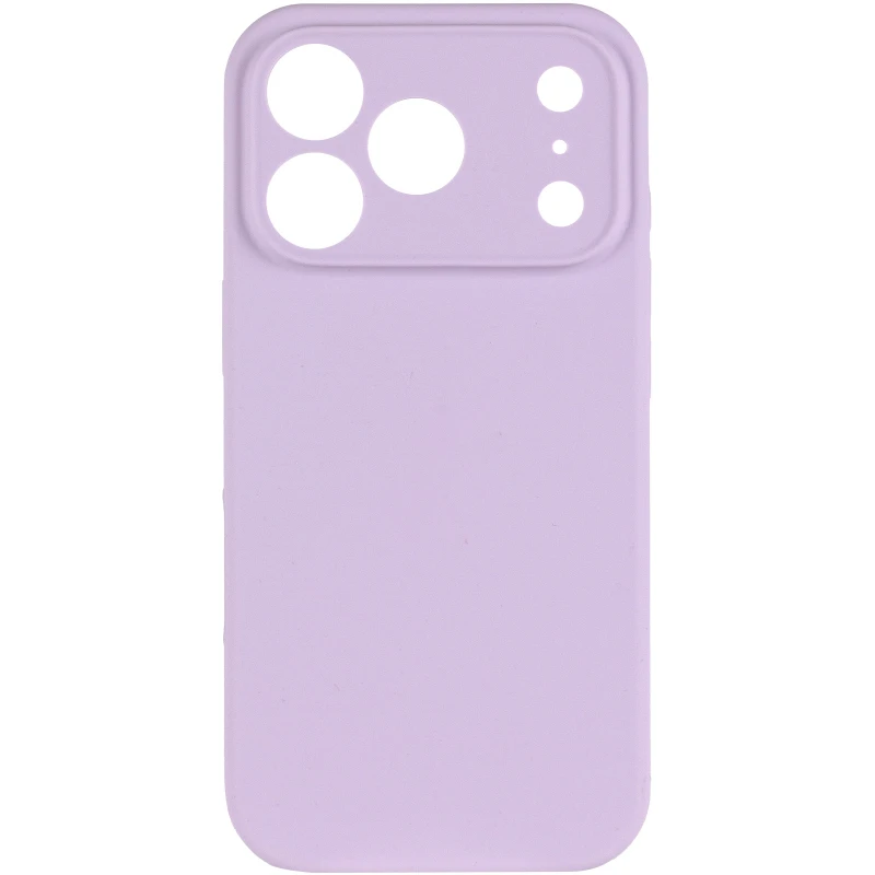 Чехол Silk Full Camera Protective (AA) NO LOGO для Apple iPhone 17 Pro (6.3") – Сиреневый / Lilac. Фото 3 из 9