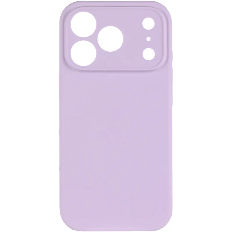 Чехол Silk Full Camera Protective (AA) NO LOGO для Apple iPhone 17 Pro Max (6.9") – Сиреневый / Lilac. Фото 2 из 5