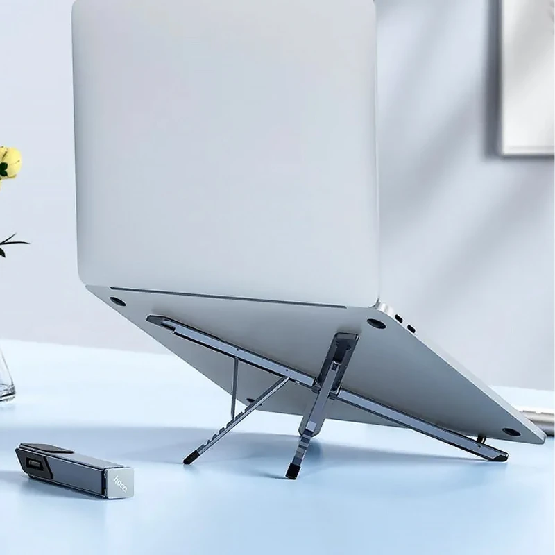 Подставка для ноутбука Hoco HD9 – Metal gray. Фото 7 из 7