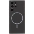 Силиконовый чехол Lakshmi MagFit с защитой камеры для Samsung Galaxy S26 Ultra – Черный / Black. Фото 1 из 2