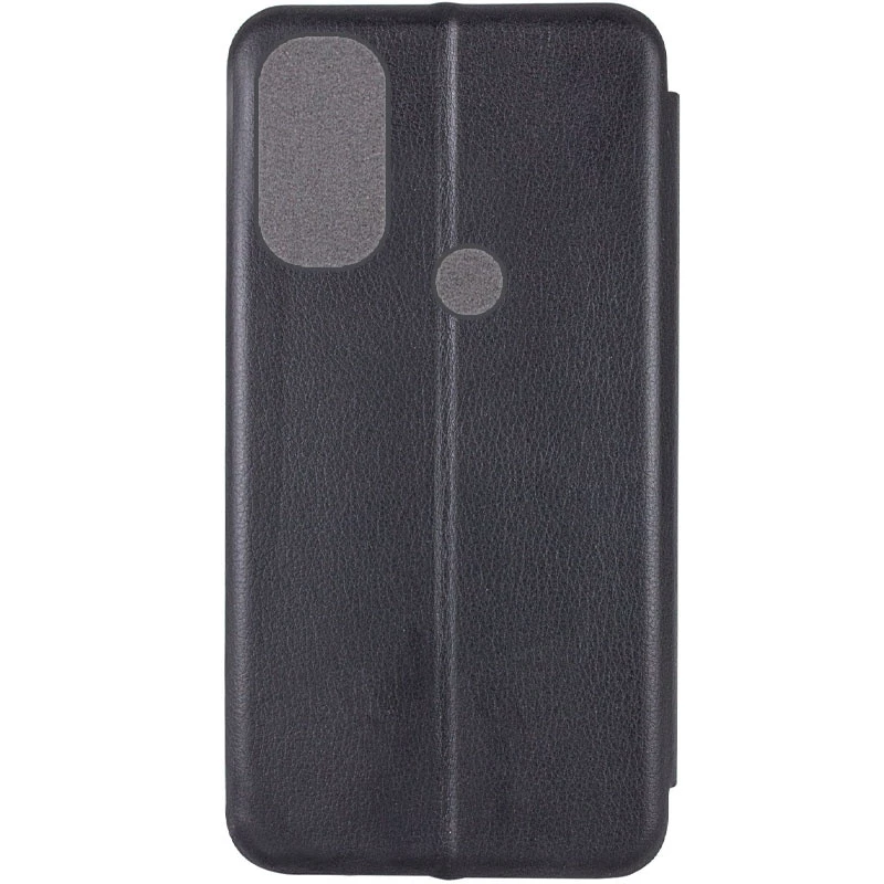 Чохол-книжка класичний на Motorola Moto E40 – Чорний. Фото 3 з 4
