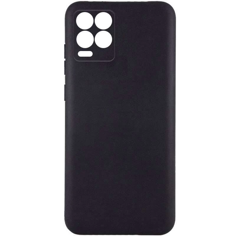 

Чёрный силиконовый чехол Epik с защитой камеры для Realme 8 (Черный), Чорний