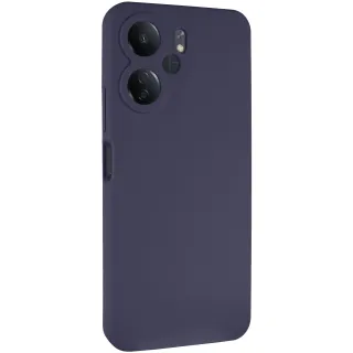 Чохол Silicone Case Lakshmi Premium із закритою камерою для Xiaomi Redmi 13C — Темно-синій / Midnight blue