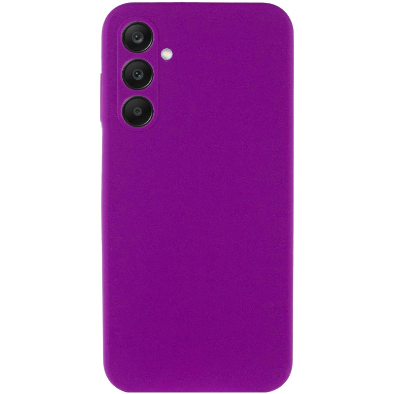 Чохол Silicone Cover Ummi Lakshmi Full Camera (AA) для Samsung Galaxy A27 – Фіолетовий / Purple. Фото 1 з 1