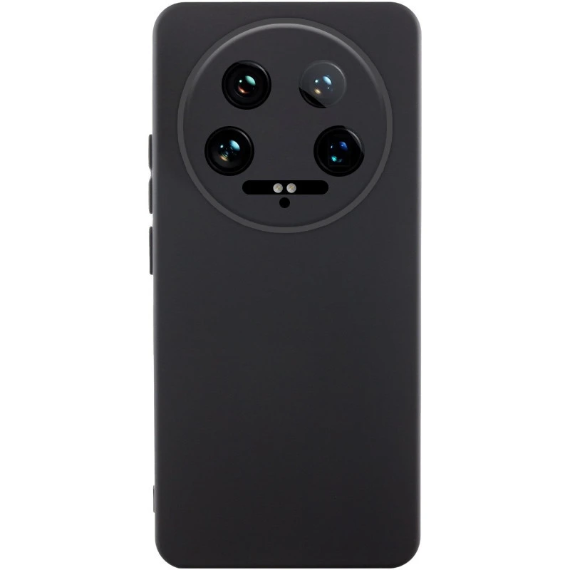 Чехол Silicone Cover Ummi Lakshmi Full Camera (AA) для Xiaomi 14 Ultra – Черный / Black. Фото 1 из 2