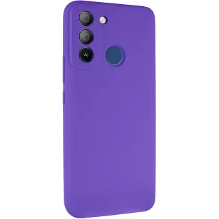 Чохол Silicone Case Lakshmi Premium із закритою камерою для TECNO Pop 5 LTE — Фіолетовий / Amethyst