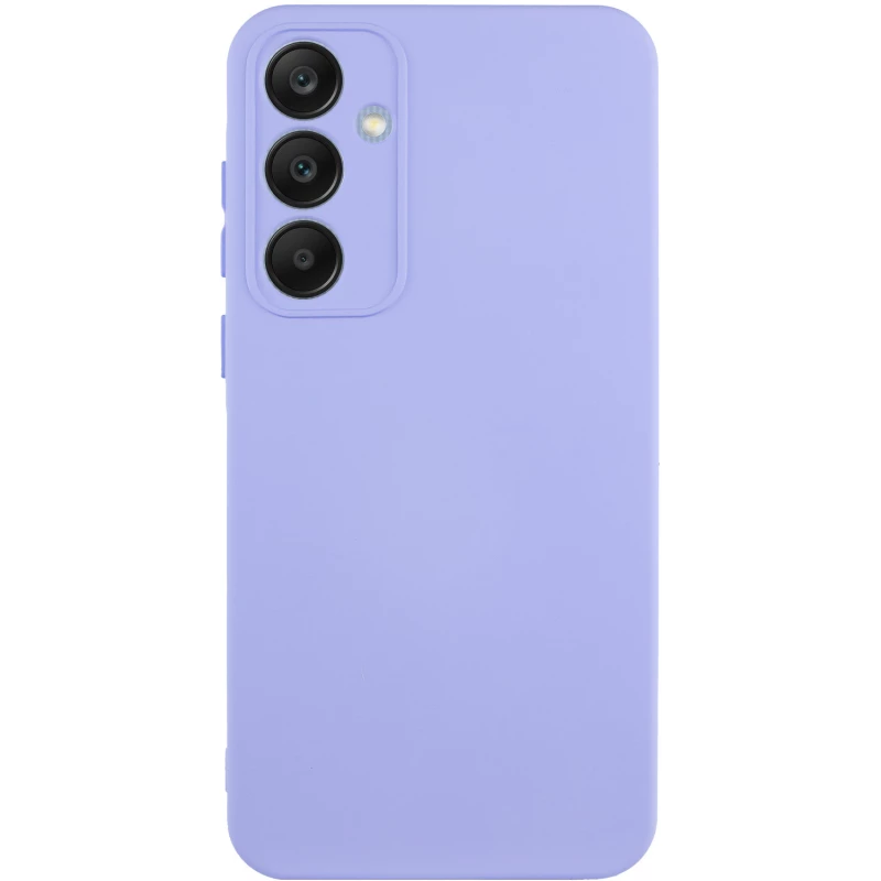 Чохол Silicone Case Lakshmi Plus з закритою камерою на Samsung Galaxy S25 – Бузковий / Dasheen. Фото 1 з 8