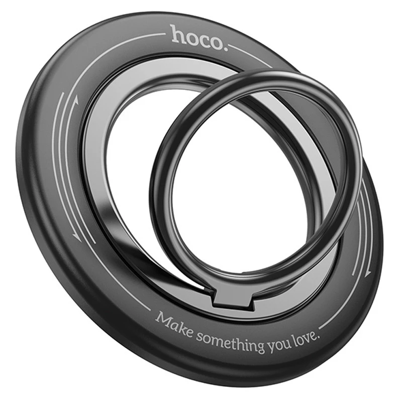 Магнитный держатель для телефона Hoco GH3 Enjoy – Black. Фото 1 из 7