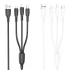 Дата кабель Borofone BX71 USB to 3in1 (1m) фото 1 з 1