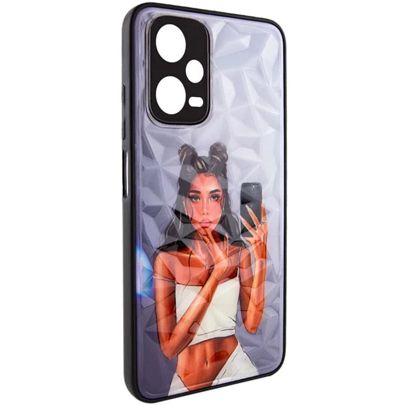 

Скляний чохол Prisma Ladies на Xiaomi Redmi Note 12 Pro 5G (Black in White)
