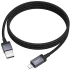 Дата кабель Hoco X118 Generous with display USB to Lightning 2.4A (1m) – Black. Фото 5 из 6