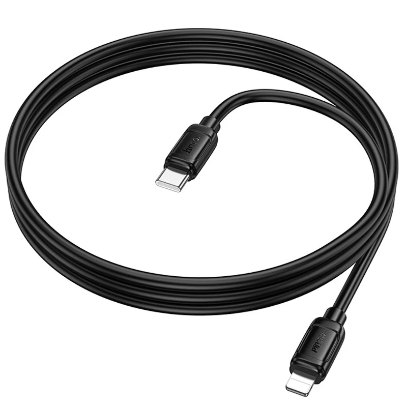 Дата кабель Hoco X115 Surpass Type-C to Lightning 27W (1m) – Black. Фото 4 з 6