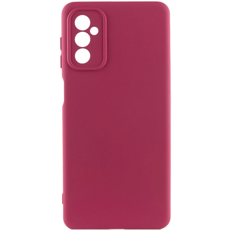 Чохол Silicone Case Lakshmi Premium із закритою камерою для Samsung Galaxy A14 4G/5G – Бордовий / Plum. Фото 1 з 3