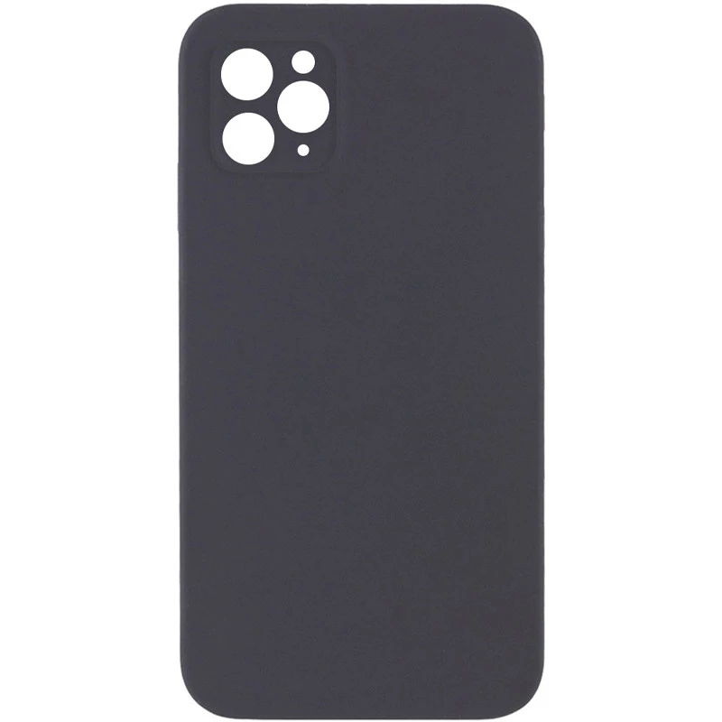 Чохол Silicone Case Square L з захистом камери на Apple iPhone 11 Pro (5.8") – Сірий / Dark Gray. Фото 1 з 3