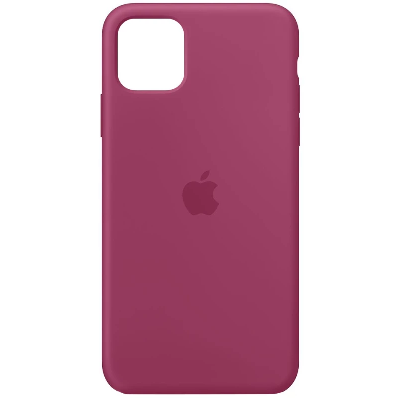 Чохол Silicone Case з закритим низом на Apple iPhone 11 Pro (5.8") – Малиновий / Pomegranate. Фото 1 з 1