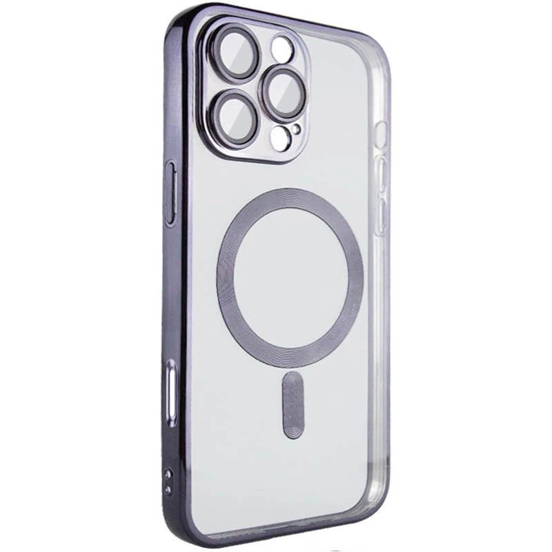 Хромовый TPU чехол с MagSafe для Samsung Galaxy A15 4G/5G фото 2 Хромовый TPU чехол с MagSafe для Samsung Galaxy A15 4G/5G фото 2 из 3