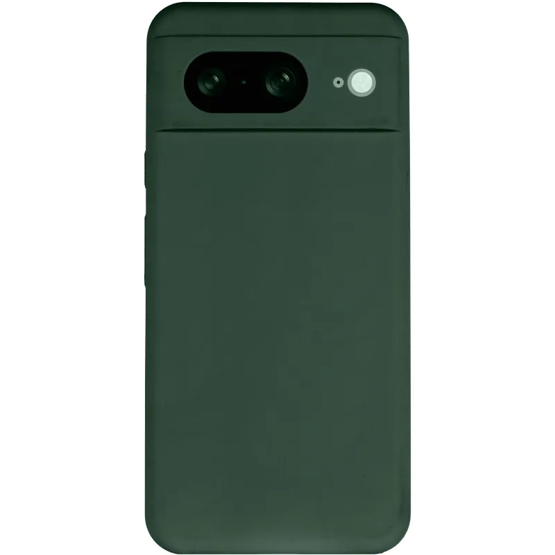 Чохол Silicone Case Lakshmi Premium із закритою камерою для Google Pixel 8a – Зелений / Cyprus Green. Фото 4 з 8