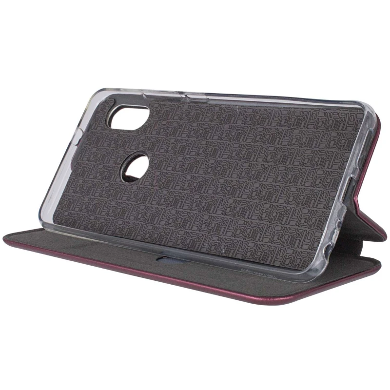 Чохол-книжка класичний на Xiaomi Redmi Note 5 Pro / Note 5 (AI Dual Camera) – Бордовий. Фото 2 з 6