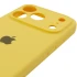 Чохол Silicone Case з захистом камери на Apple iPhone 17 Pro (6.3") – Жовтий / Yellow. Фото 6 з 7