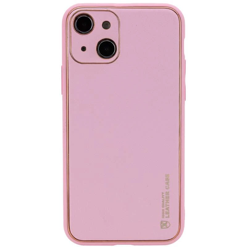 

Шкіряний чохол Xshield на Apple iPhone 14 Plus (6.7") (Рожевий / Pink)