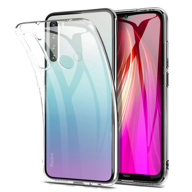 

Ультратонкий силіконовий чохол 2 мм на Xiaomi Redmi Note 8 (Безбарвний (прозорий))
