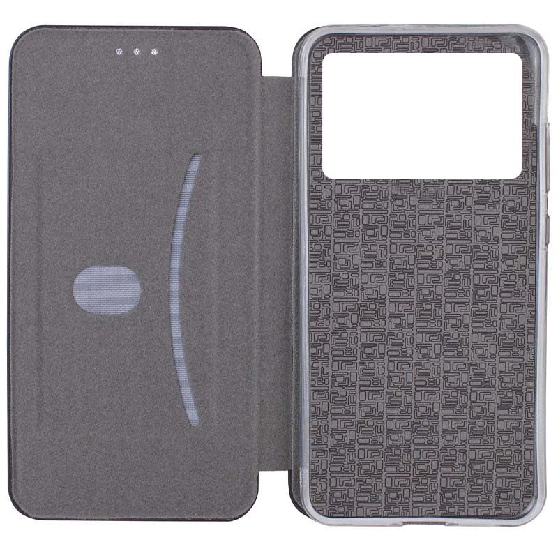 Чохол-книжка класичний на Xiaomi Poco X6 Pro – Чорний. Фото 3 з 4