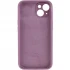 Чехол Silicone Case с защитой камеры для Apple iPhone 14 Plus (6.7") – Лиловый / Lilac Pride. Фото 2 из 4