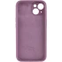 Чехол Silicone Case с защитой камеры для Apple iPhone 15 Plus (6.7") – Лиловый / Lilac Pride. Фото 2 из 4
