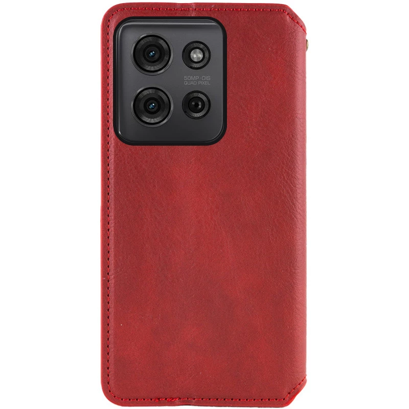 Чохол книжка GETMAN кубик для ZTE Blade A55 4G – Червоний. Фото 3 з 6