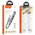 Перехідник Hoco HB26 4in1 (USB to USB3.0+USB2.0*3) – Metal gray. Фото 4 з 4
