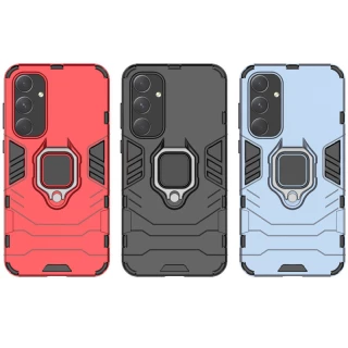Противоударный чехол Transformer с кольцом для Samsung Galaxy A35 фото 1 Противоударный чехол Transformer с кольцом для Samsung Galaxy A35 фото 1 из 1