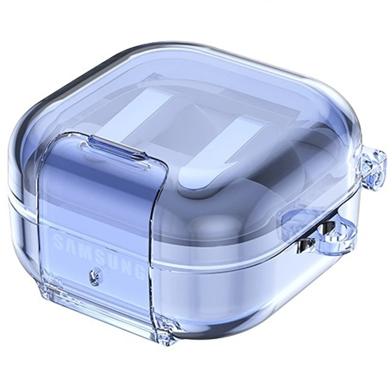 Футляр Crystal Lock Series для Samsung Galaxy Buds 4 / 4 Pro – Blue. Фото 2 з 2