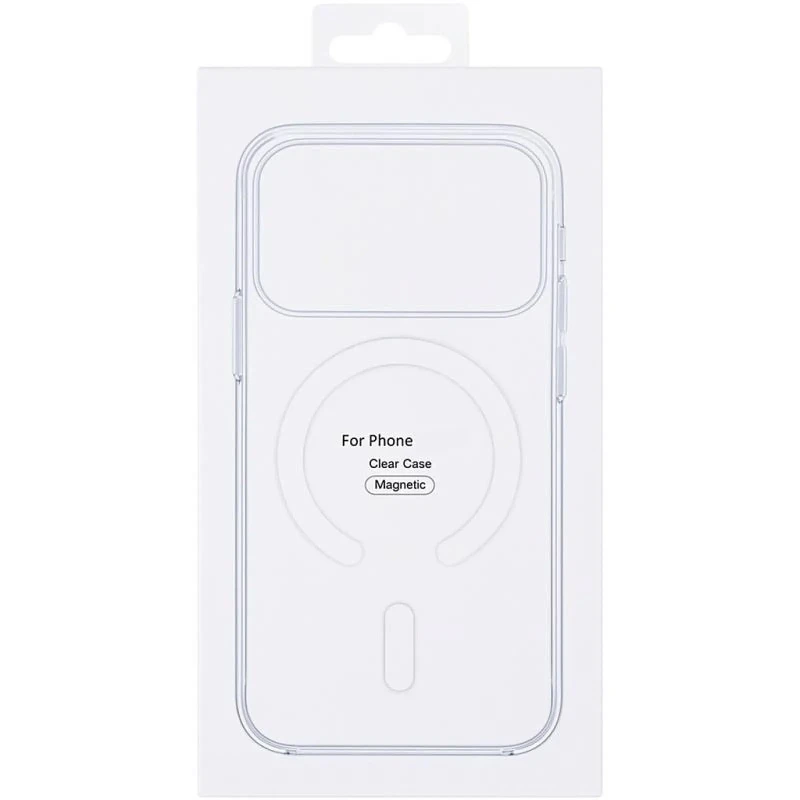 Чехол TPU Crystal Case with Magnetic Fit для Apple iPhone 17 Pro (6.3") – Clear. Фото 11 из 23
