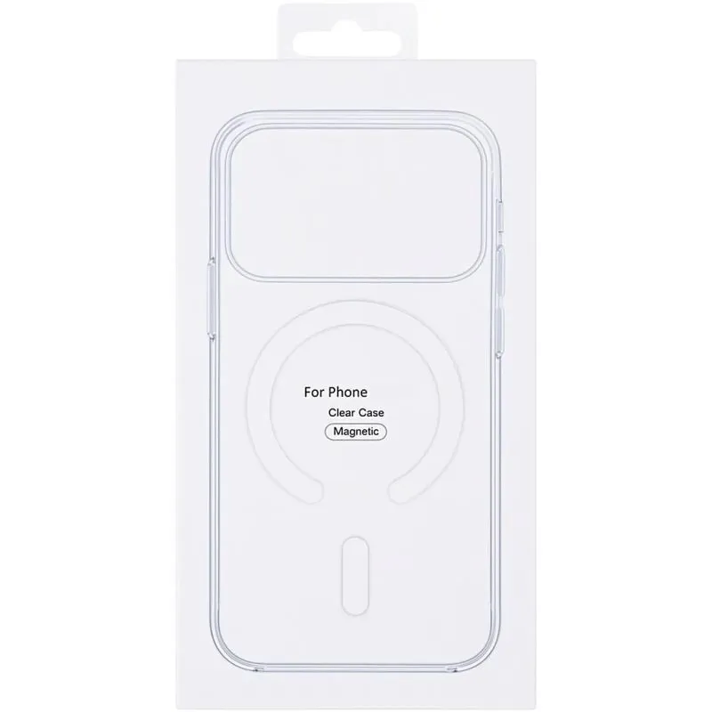 Чехол TPU Crystal Case with Magnetic Fit для Apple iPhone 17 Pro Max (6.9") – Clear. Фото 3 из 8
