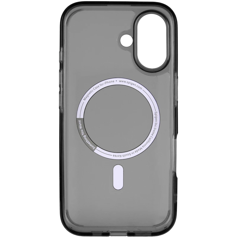 Чохол SGP Black Matte (MagFit) для Apple iPhone 17 (6.3") – Black. Фото 6 з 8