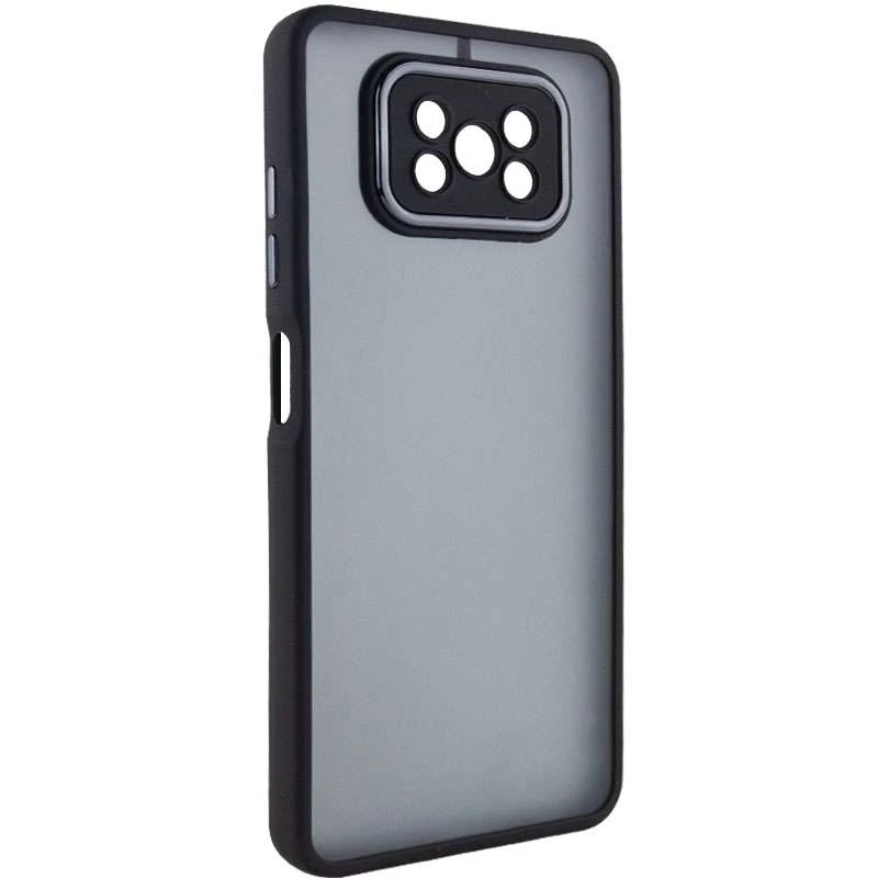 

TPU+PC чехол Accent для Xiaomi Poco X3 NFC / Poco X3 Pro (Black)