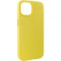 Кожаный чехол Leather Case с MagSafe для Apple iPhone 12 Pro Max (6.7") – Yellow. Фото 7 из 9