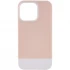 Двухцветный чехол Bichromatic для Apple iPhone 13 Pro (6.1") – Grey-beige / White. Фото 1 из 5