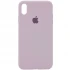 Чохол Silicone Case з закритим низом на Apple iPhone XR (6.1") – Сірий / Lavender. Фото 1 з 3