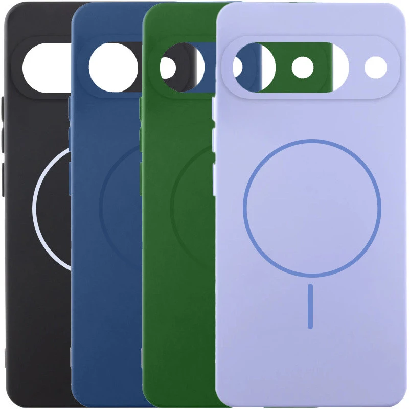 Чохол Silicone Cover Lakshmi Full Camera (AA) with Magnetic Fit для Google Pixel 9 фото 2 з 3
