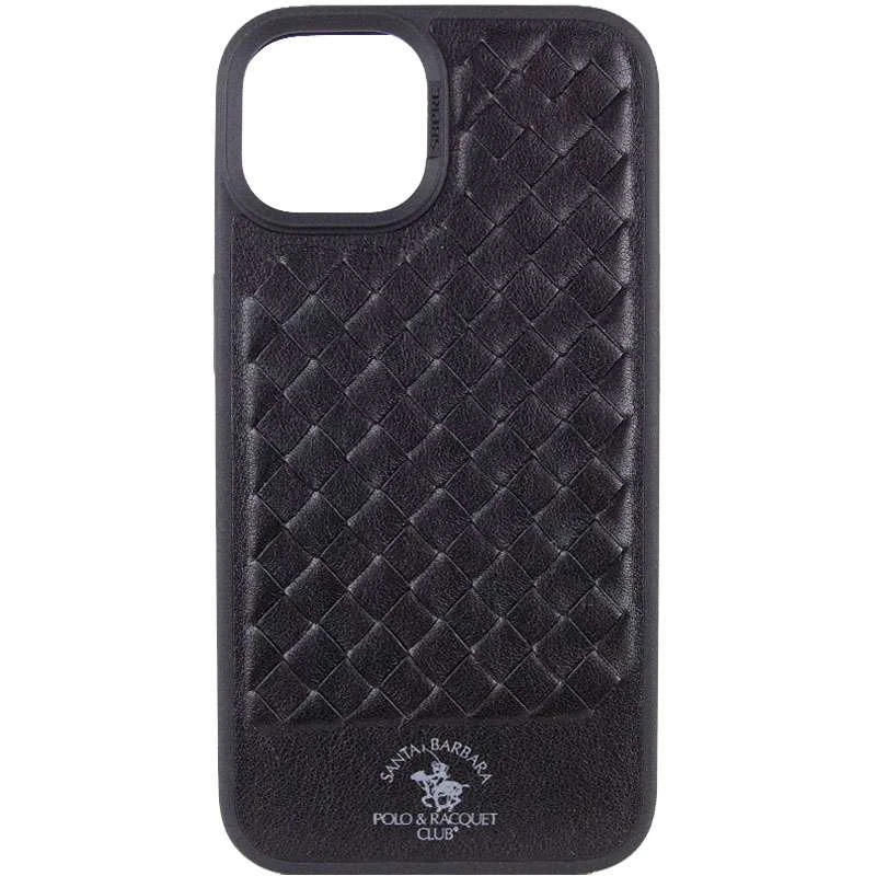 Кожаный чехол Polo Santa Barbara для Apple iPhone 14 (6.1") – Black. Фото 3 из 8