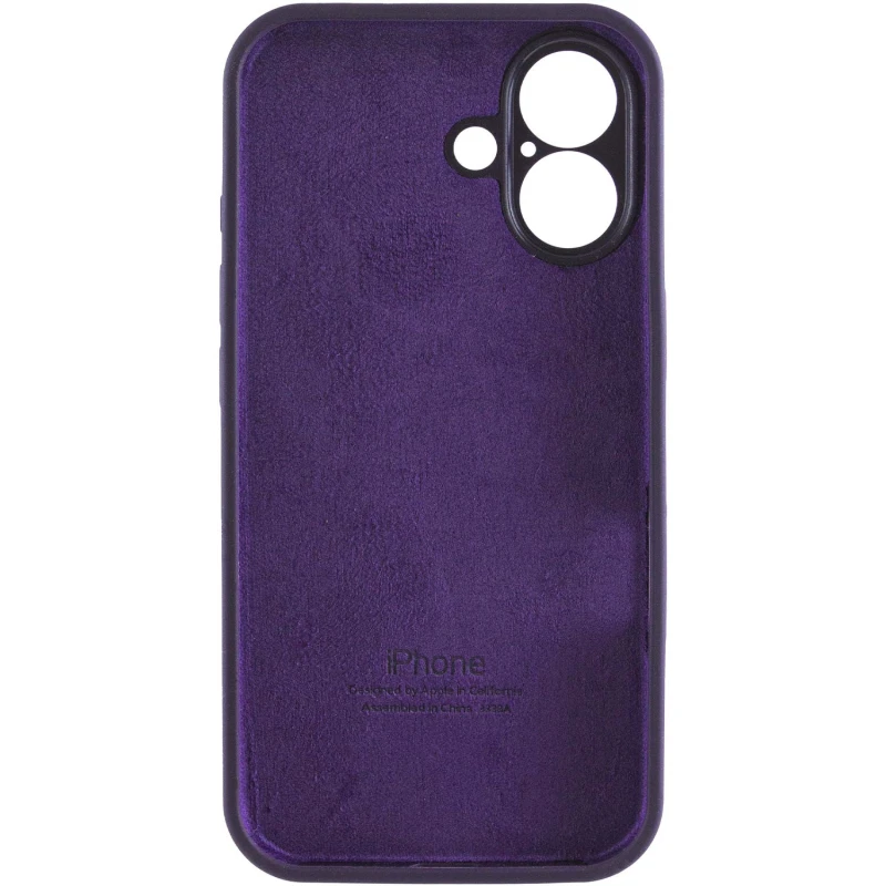 Чохол Silicone Case з захистом камери на Apple iPhone 17 (6.3") – Фіолетовий / Elderberry. Фото 3 з 3