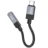 Переходник Hoco UPA32C Type-C to 3.5mm – Black. Фото 4 из 5