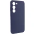 Чохол Silicone Case Lakshmi Premium із закритою камерою для Samsung Galaxy S21 FE – Темно-синій / Midnight blue. Фото 2 з 7
