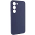 Чохол Silicone Case Lakshmi Premium з закритою камерою на Samsung Galaxy S24 – Темно-синій / Midnight blue. Фото 3 з 13