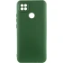 Чехол Silicone Cover Ummi Lakshmi Full Camera (AA) для Xiaomi Redmi 10A – Зеленый / Dark green. Фото 1 из 2