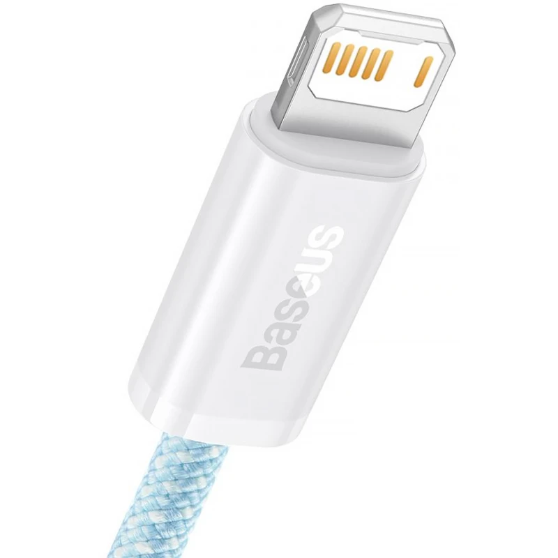 Дата кабель Baseus Dynamic Series USB to Lightning 2.4A (2m) (CALD00050) – Blue. Фото 3 з 5