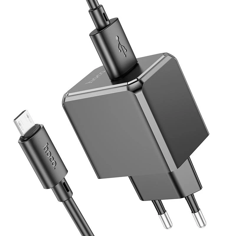 

МЗП HOCO CS11A (1USB) + MicroUSB (Black)
