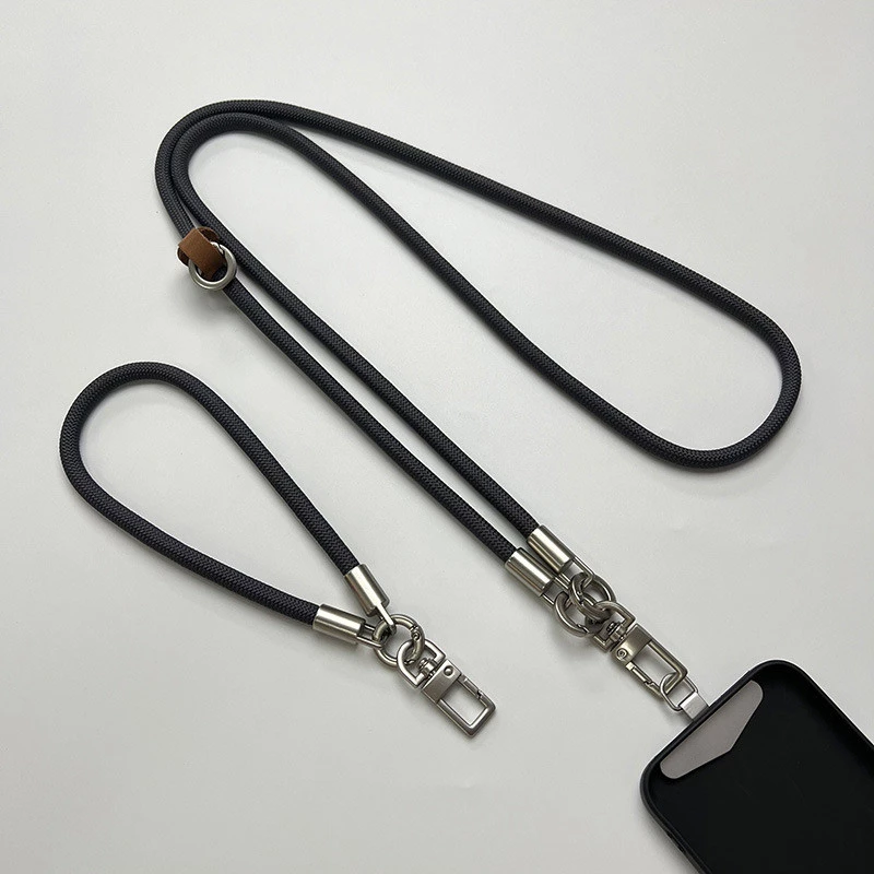 Набір шнурків 120см + 35см – Dark Grey. Фото 3 з 3