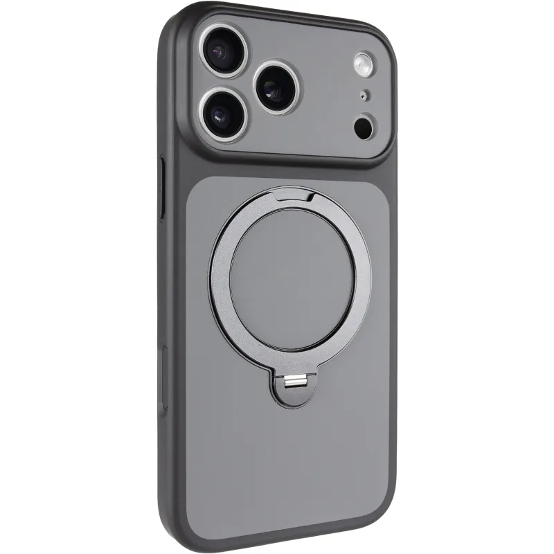 Чехол Ummi Full Camera with Magnetic Fit HQ Ring для Apple iPhone 18 Pro – Black. Фото 1 из 8
